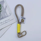 Handwoven Macaron Keychain