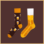 Mismatched Novelty Crew Socks
