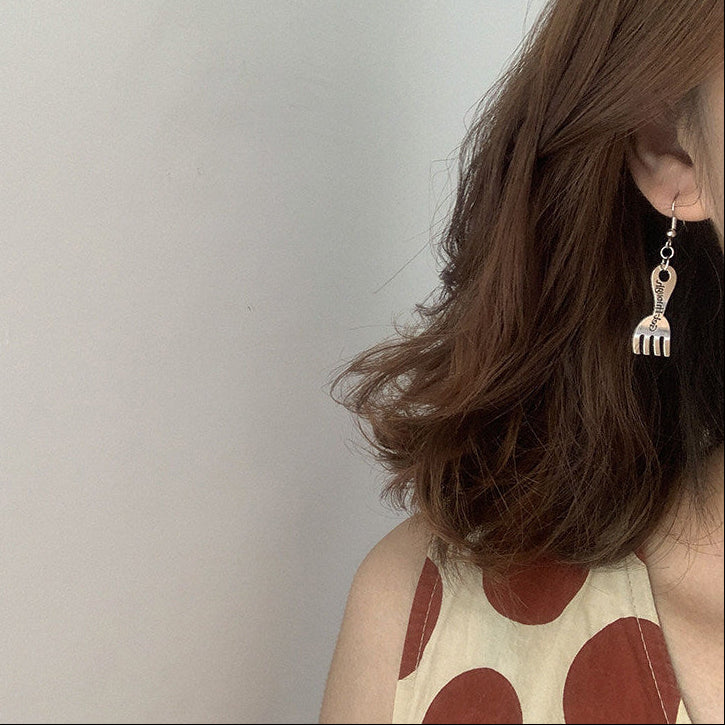Spoon & Fork Charm Earrings