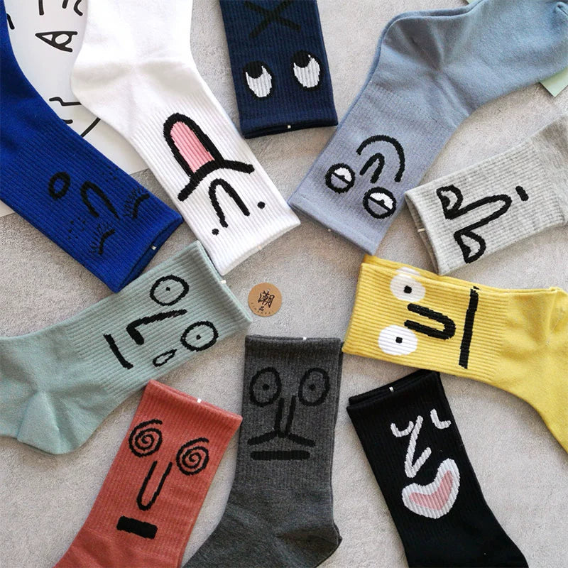 Minimalist Emoji Ankle Socks