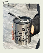 Graffiti Straw Tumbler
