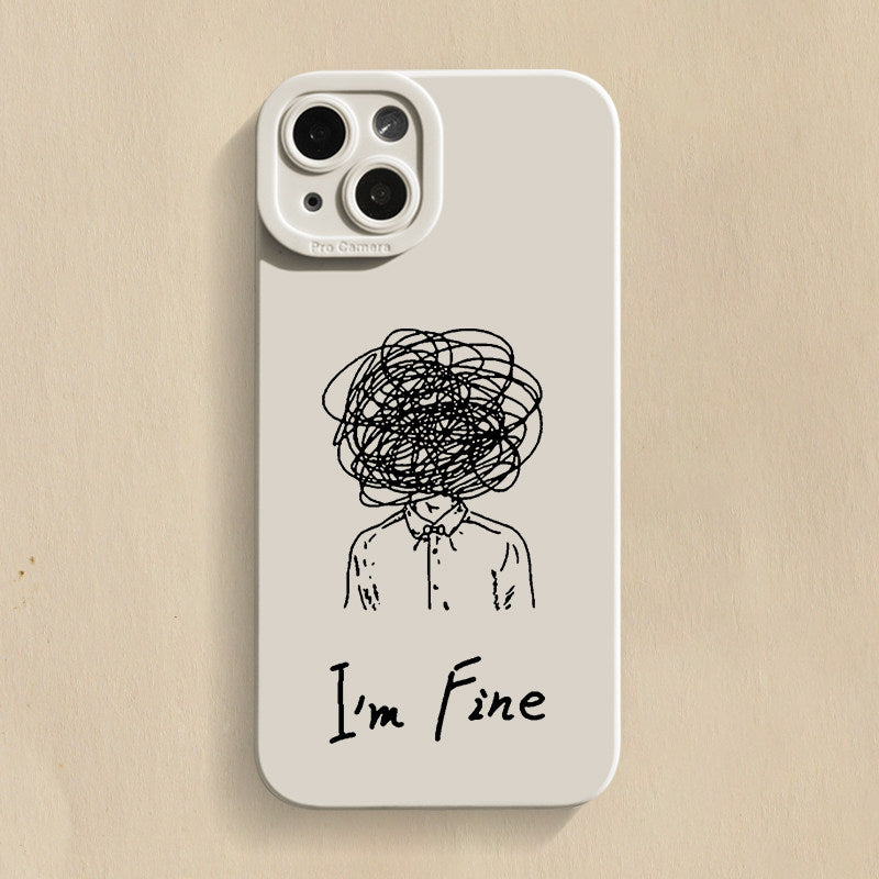 I'm Fine Phone Case