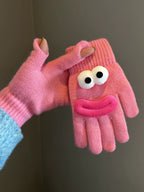 Googly Finger Wool Gloves