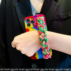 Crochet Wrist Graffiti Phone Case