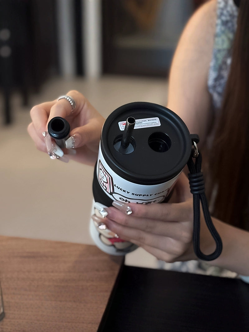 Large-Capacity Travel Tumbler