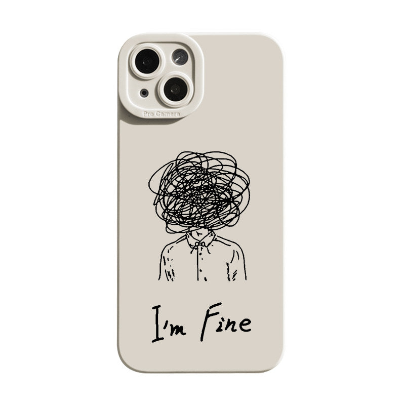 I'm Fine Phone Case