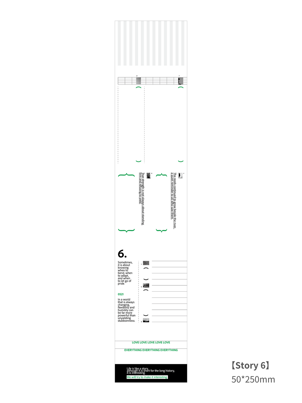 Original Design Aesthetic Sticky Journaling Pad