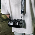 OFFBETTER Print Bucket Sling Bag