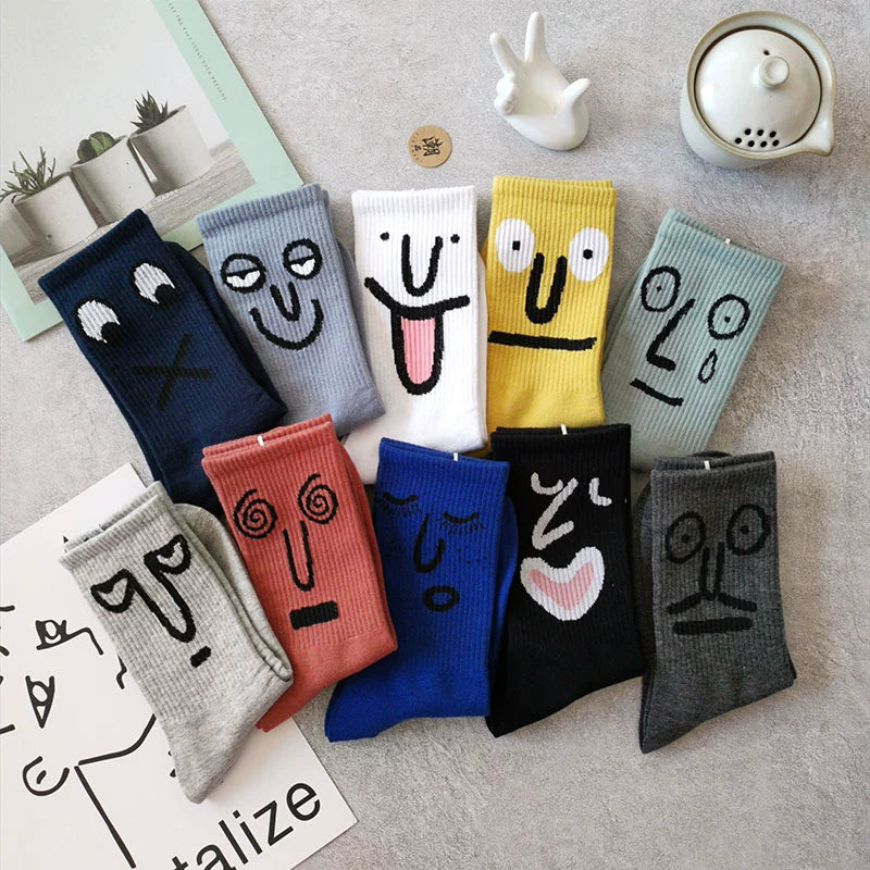 Minimalist Emoji Ankle Socks