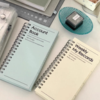 A6 Colorful Spiral Bound Thick Journal