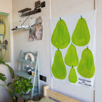 Painting of Six Pears Tapestry