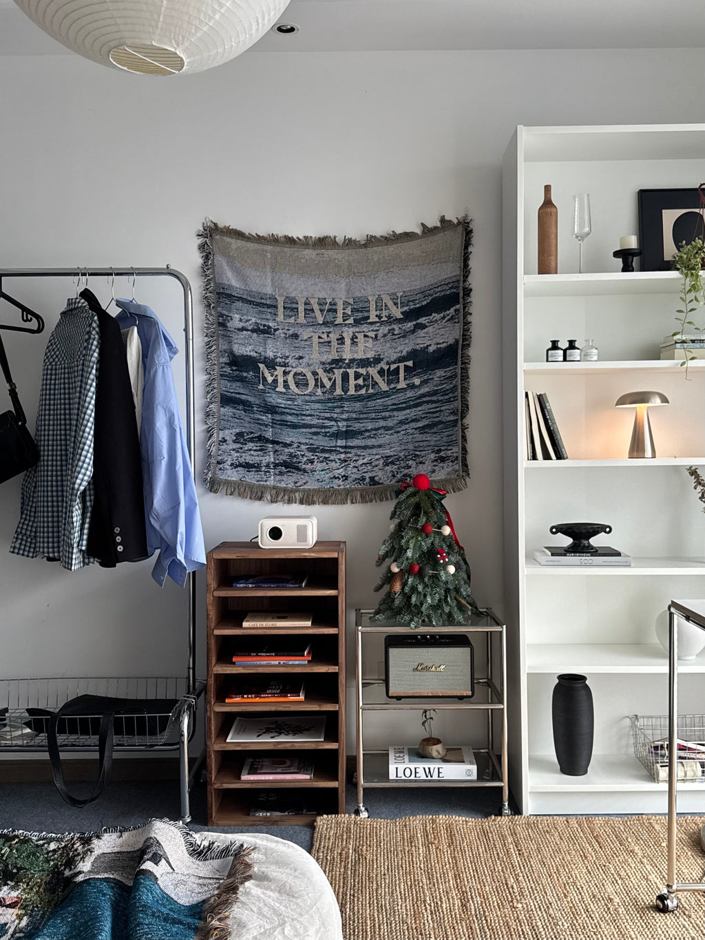 Live in the Moment Tapestry