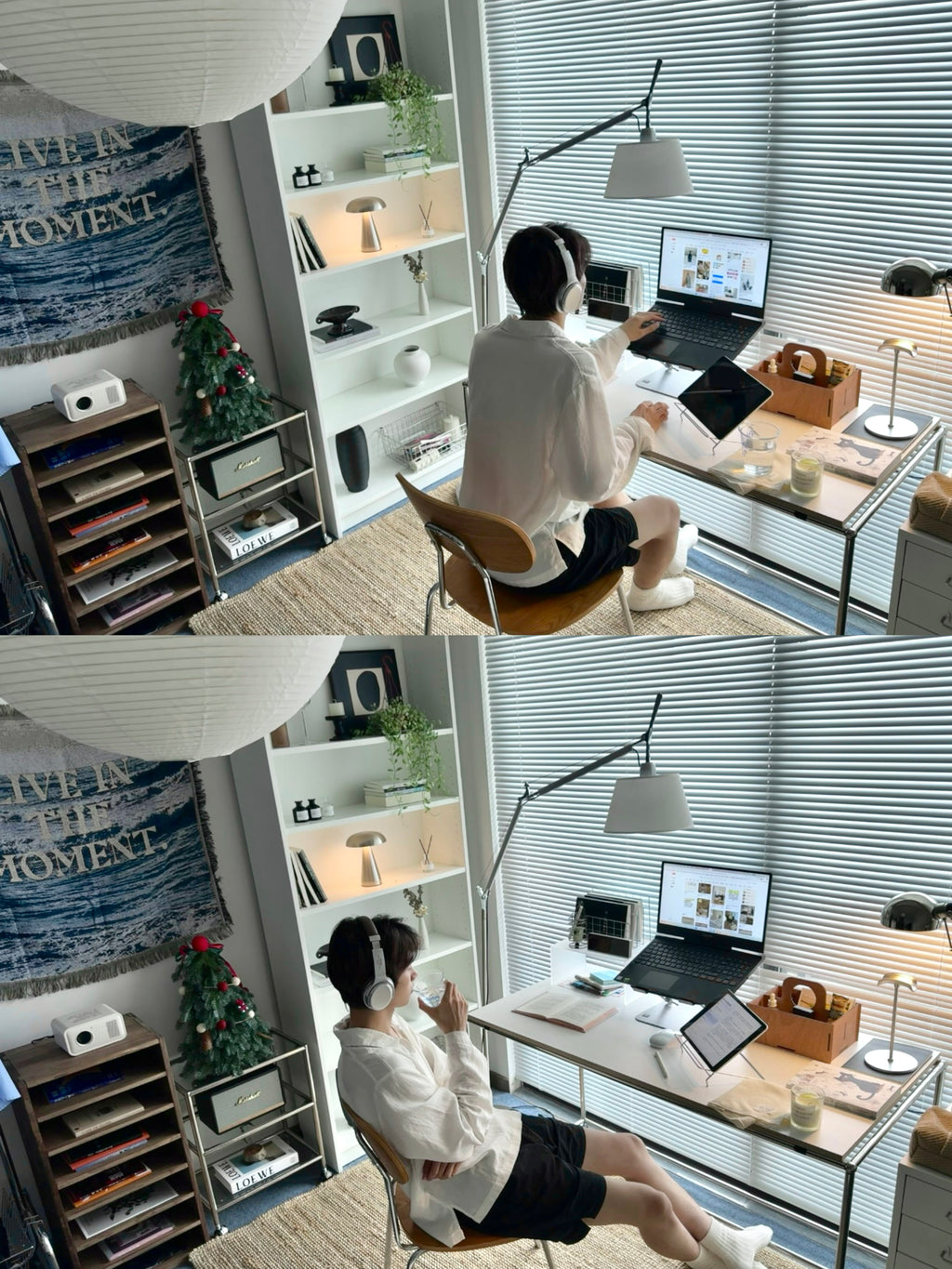 Live in the Moment Tapestry