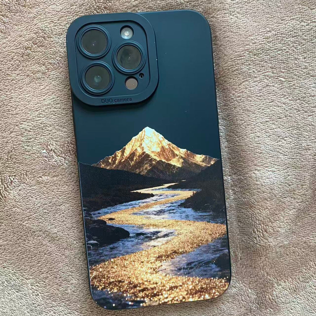 Golden Mountain Phone Case