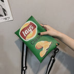 Crisp Chip Bag Novelty Sling Bag