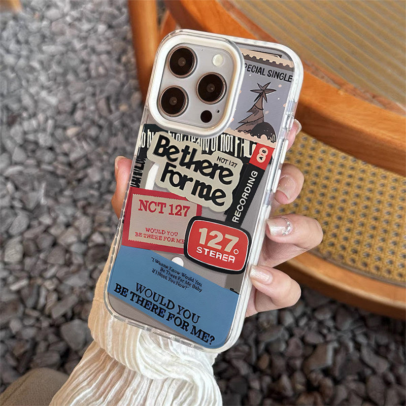 Vintage Sticker Phone Case