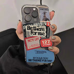 Vintage Sticker Phone Case
