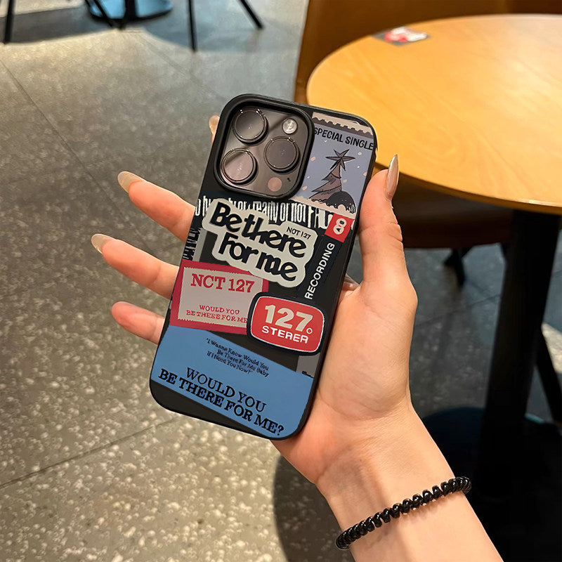 Vintage Sticker Phone Case