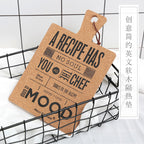 Scandinavian Style Cork Mat For Kitchen