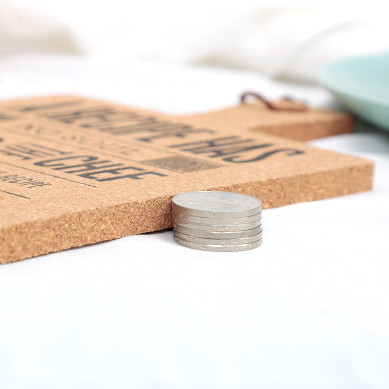 Scandinavian Style Cork Mat For Kitchen