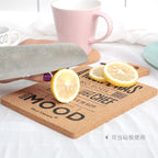 Scandinavian Style Cork Mat For Kitchen