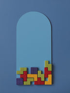 Tetris Block Stud Earrings