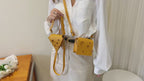 Cheese Wedge Mini Crossbody Bag