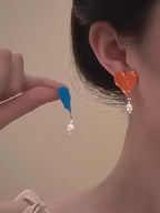Artist's Palette Monet Earrings