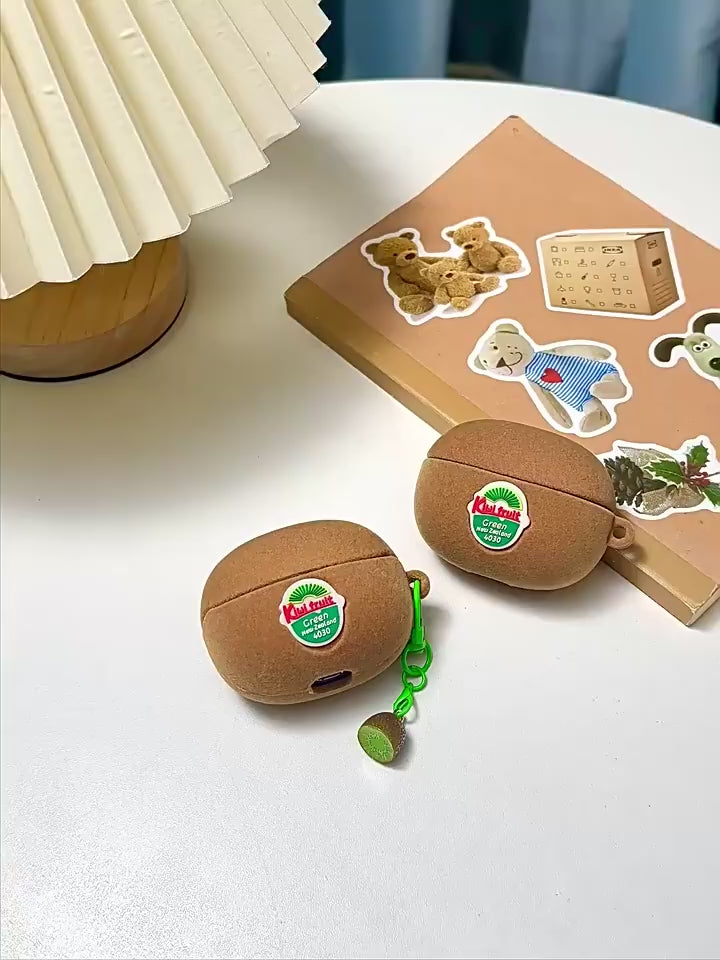 Kiwifruit Fuzz AirPods Case