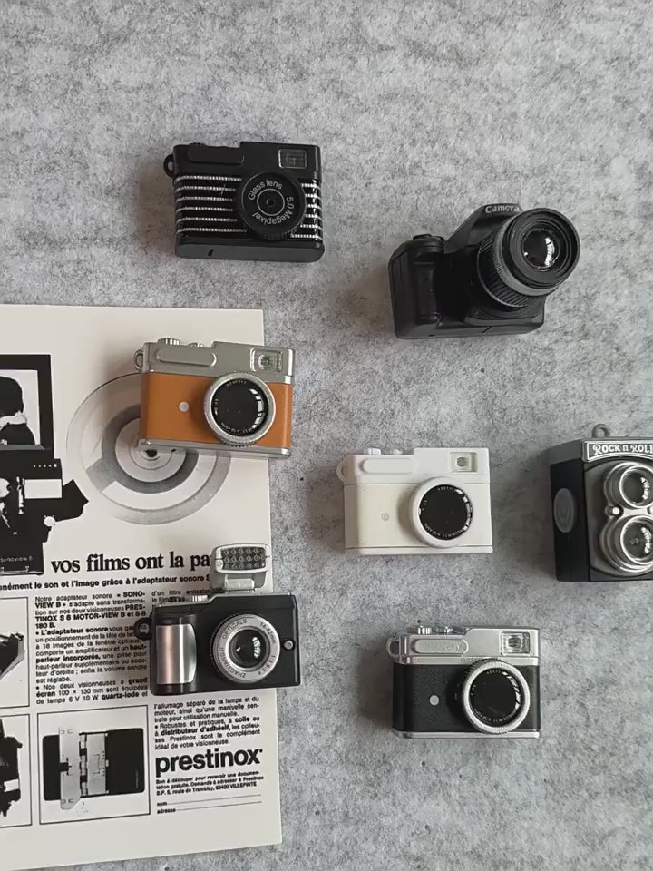 Vintage Camera Push Pins