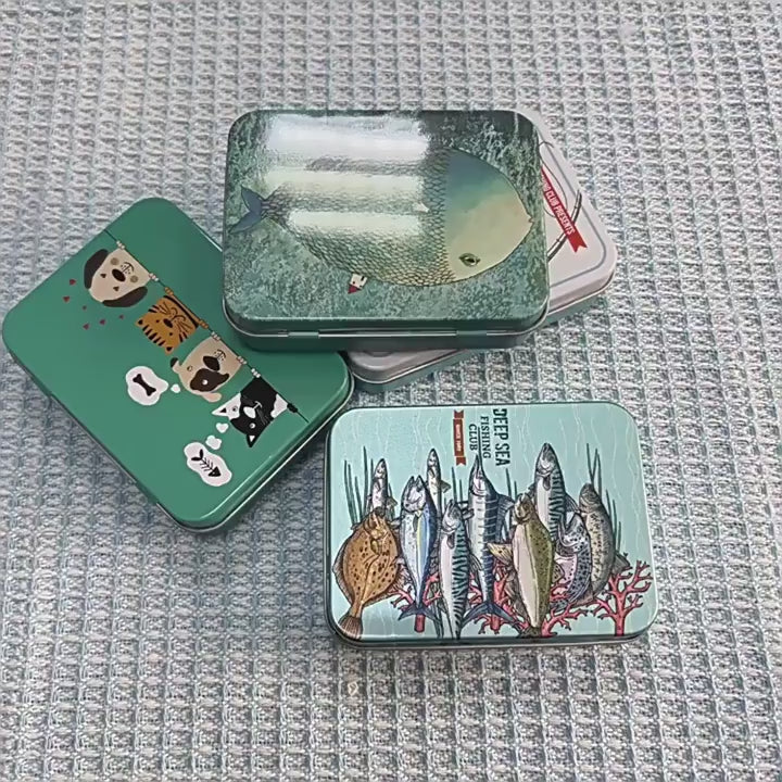 Fishing Club Mini Tin Box